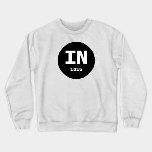 Indiana | IN 1816 Crewneck Sweatshirt